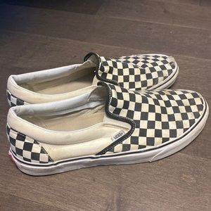 Mens checkered vans